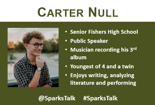Watch as Carter Null inspires us through his personal story to stay connected.