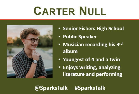 Life Under A Ceiling Fan – Carter Null Headliner – Sparks January 10th 2018
