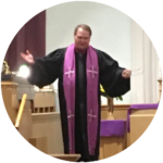 Paster Ken from the Cedar Lake United Methodist Church in Cedar Lake Indiana