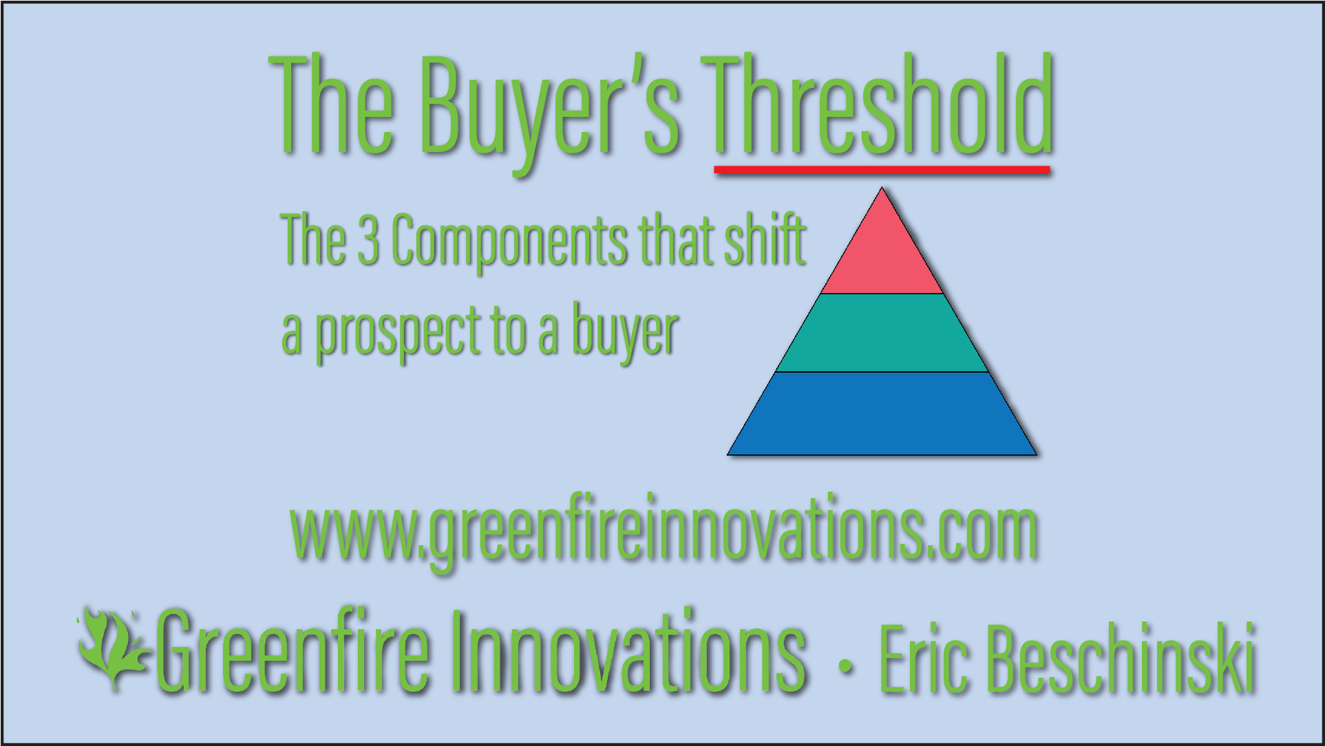 The Buyer’s Threshold