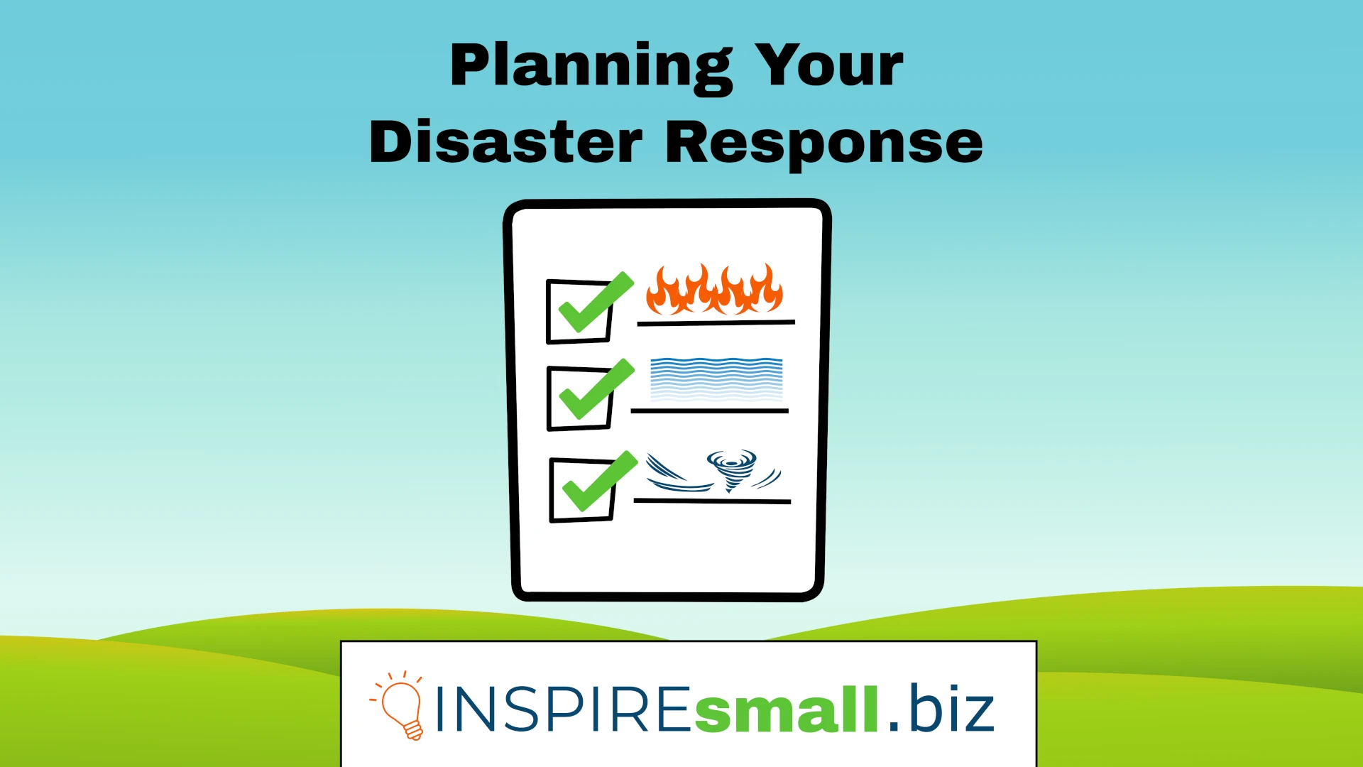 Planning Your Disaster Response