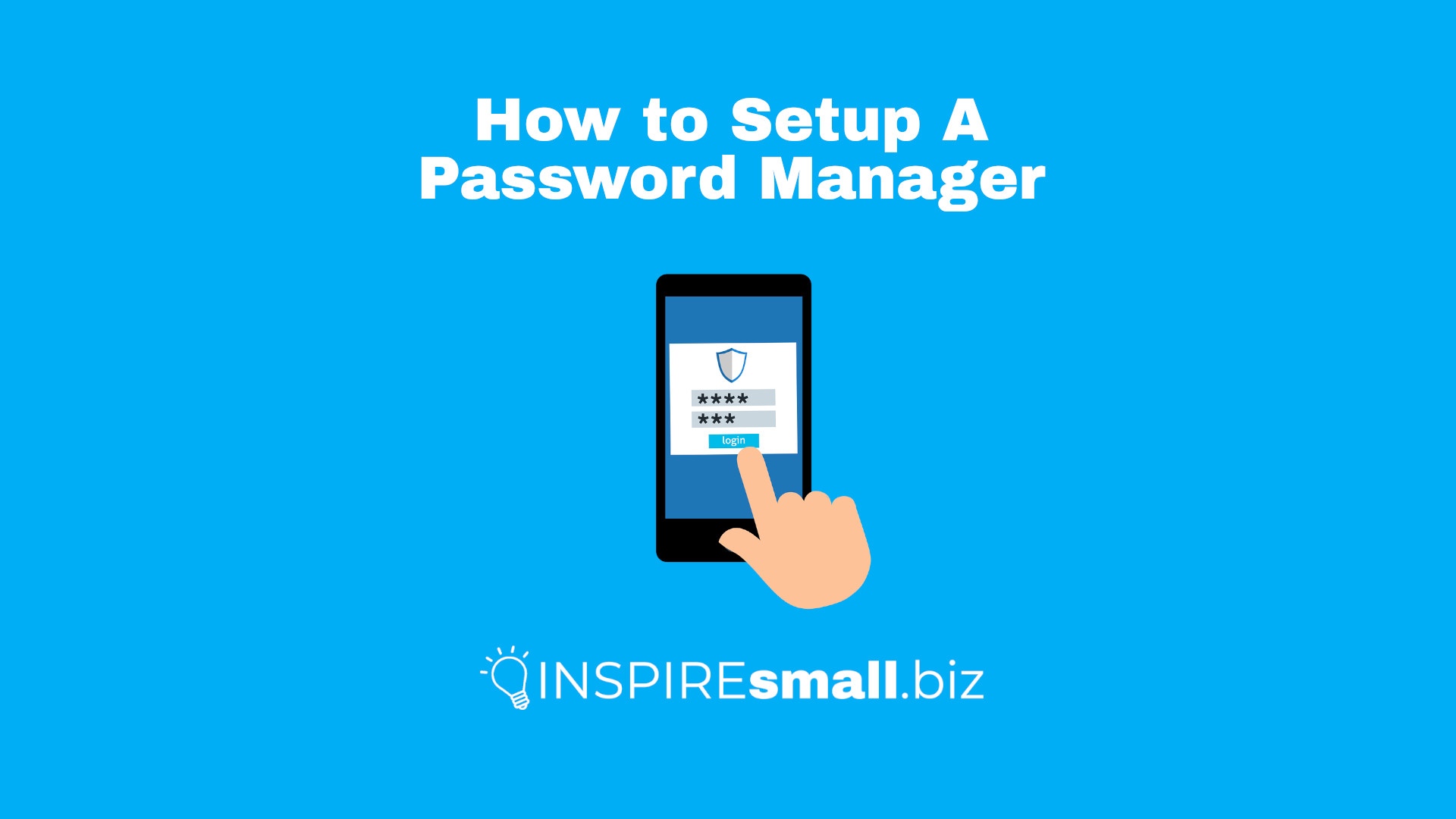 How to Setup A Password Manager
