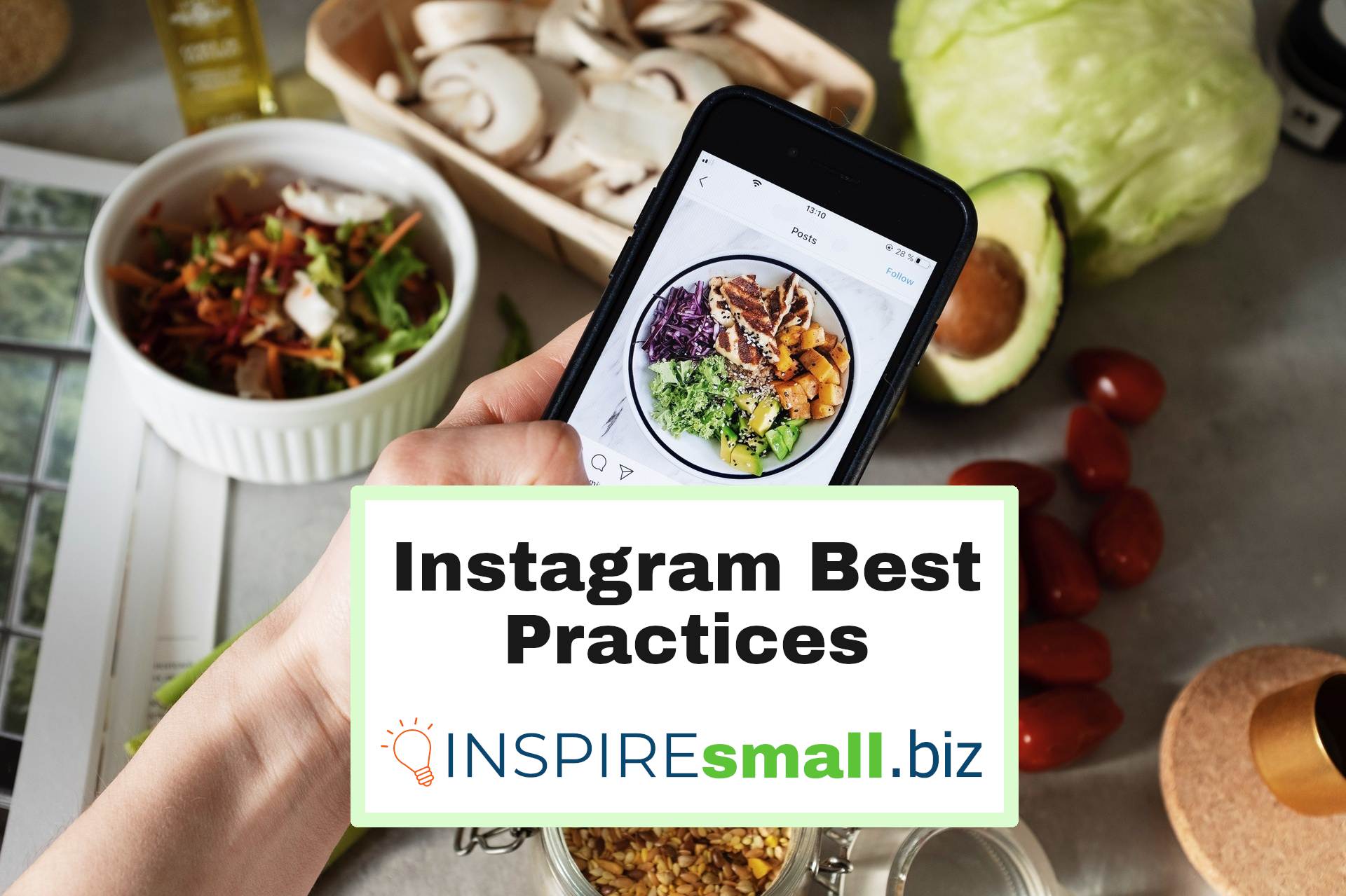Get Started on Instagram, blog from INSPIREsmall.biz
