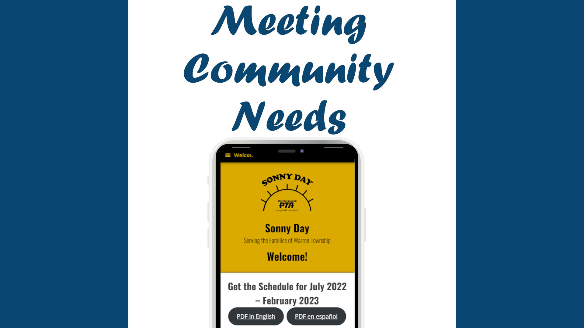 Meeting Community Needs