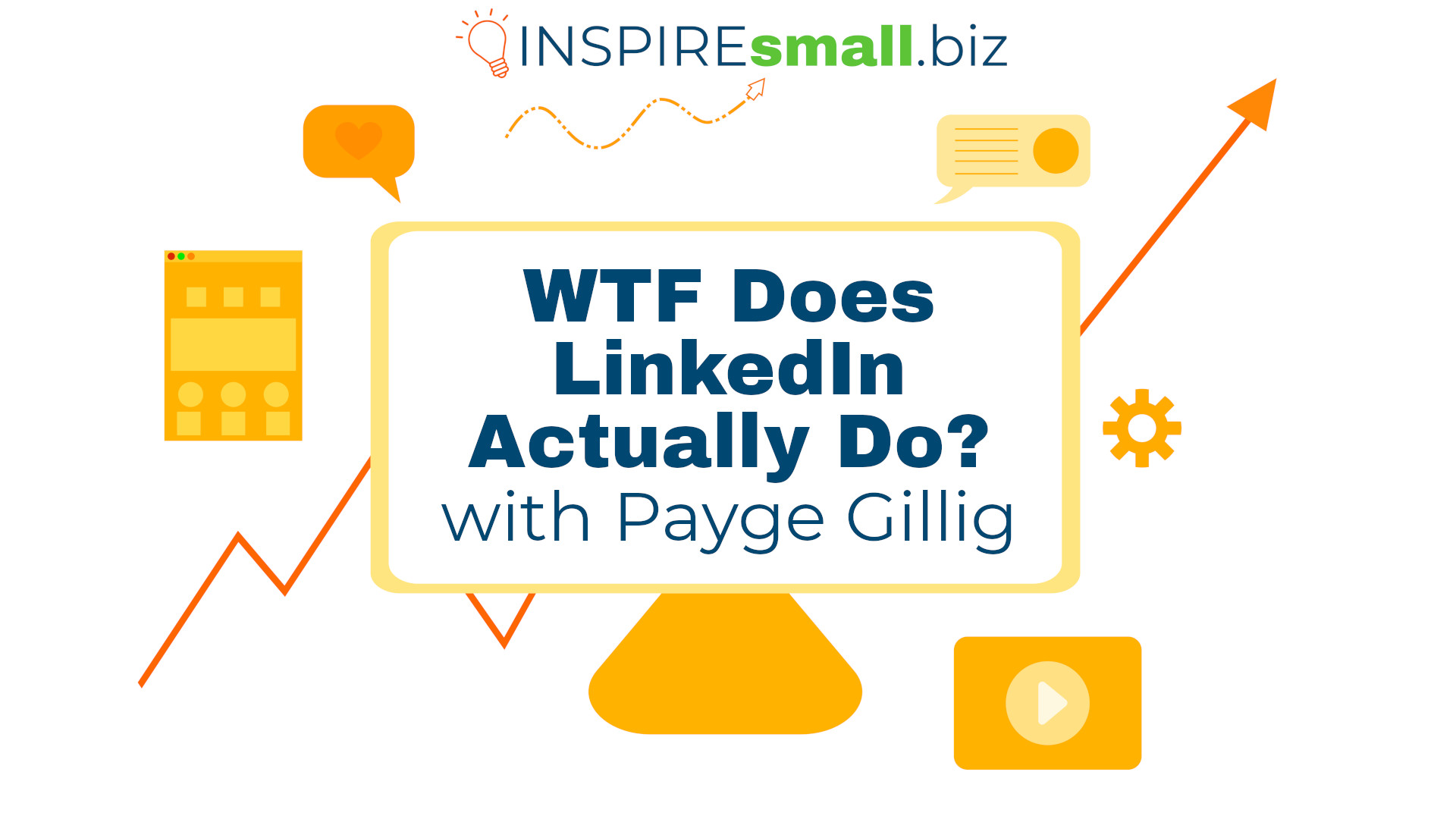 Do you ever wonder what LinkedIn actually does or why it matters for your business? You're not alone. Join us as Payge Gillig from the Jack Laurie Group shares how you can start using LinkedIn to get the word out about your business.