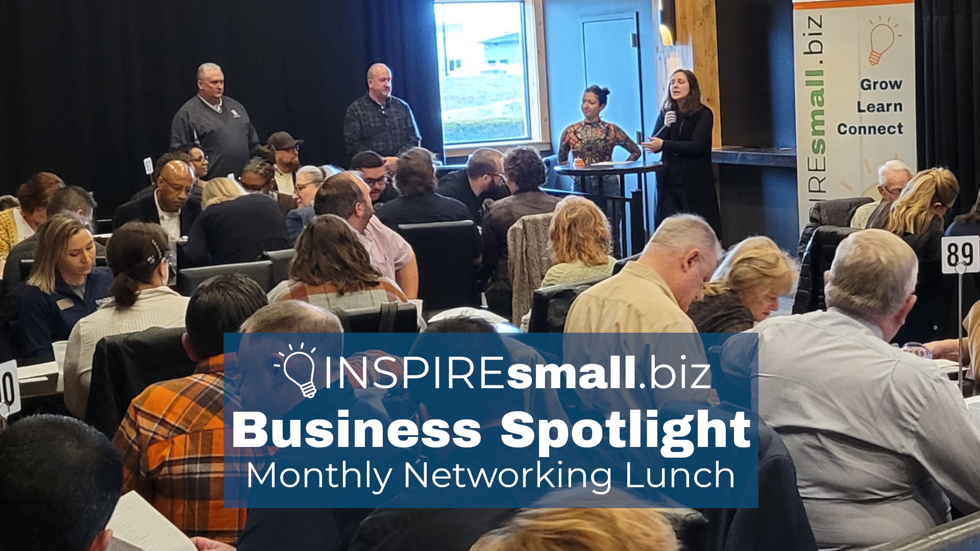 INSPIREsmall.biz Business Spotlight - Monthly Networking Lunch