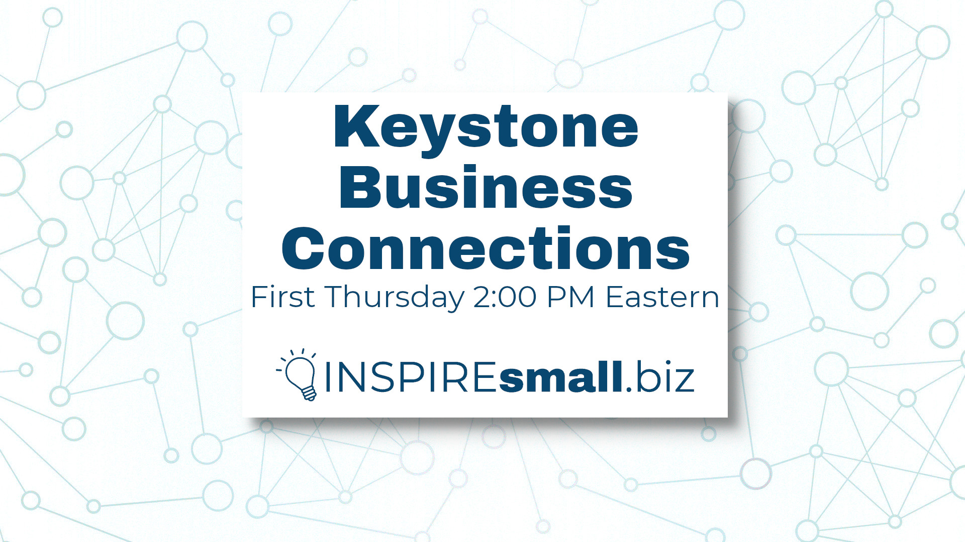 Keystone Business Connections – Week of December 4, 2023 Events