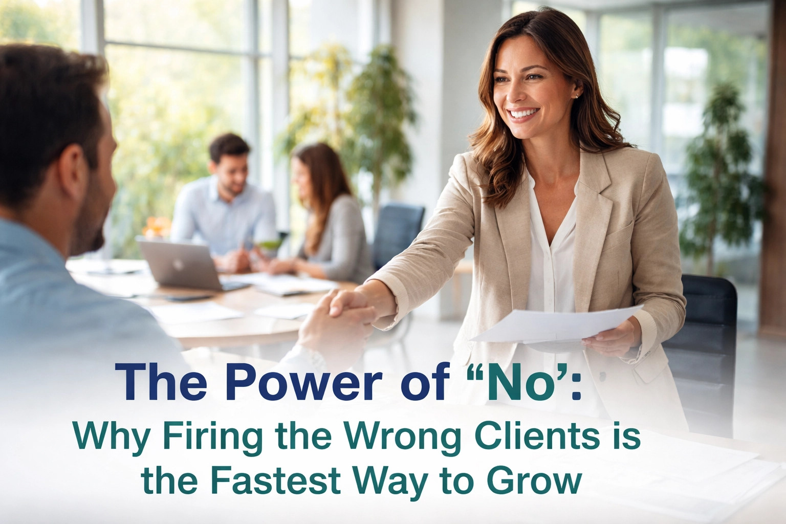 The Power of “No”: Why Firing the Wrong Clients is the Fastest Way to Grow