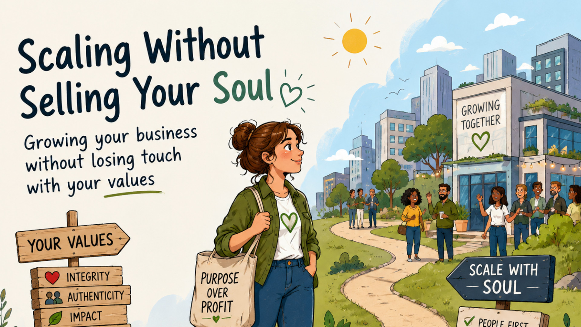 Scaling Without Selling Your Soul: Growing Your Business Without Losing Touch with Your Values