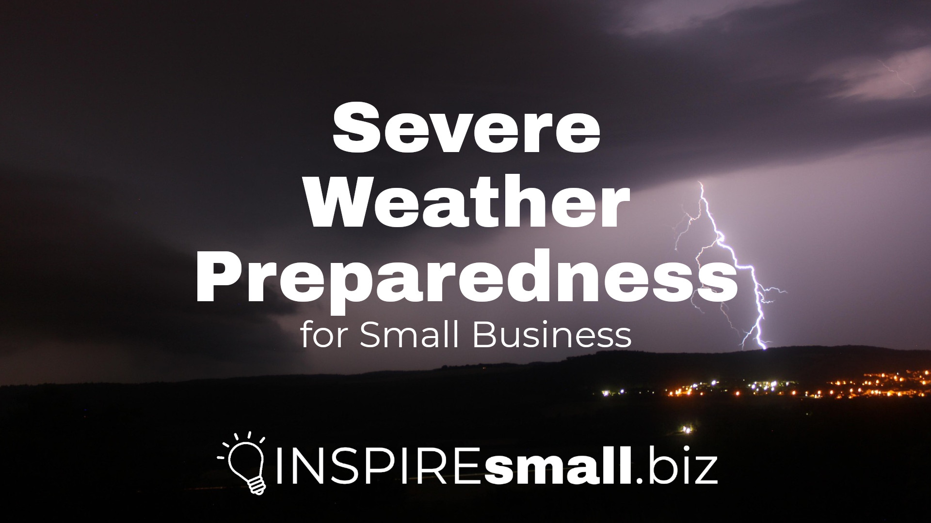 Is Your Business Ready for Severe Weather?